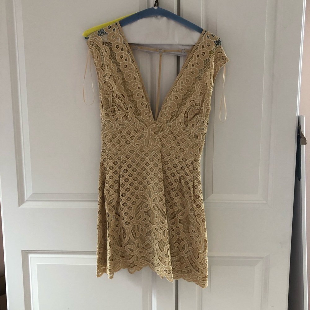 Free people crochet dress